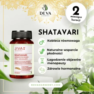 Shatavari – menopauza – 120 tabletek