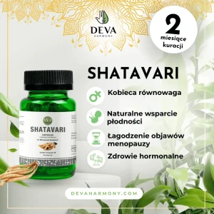 Shatavari – układ rozrodczy i hormonalny – 60 kapsułek